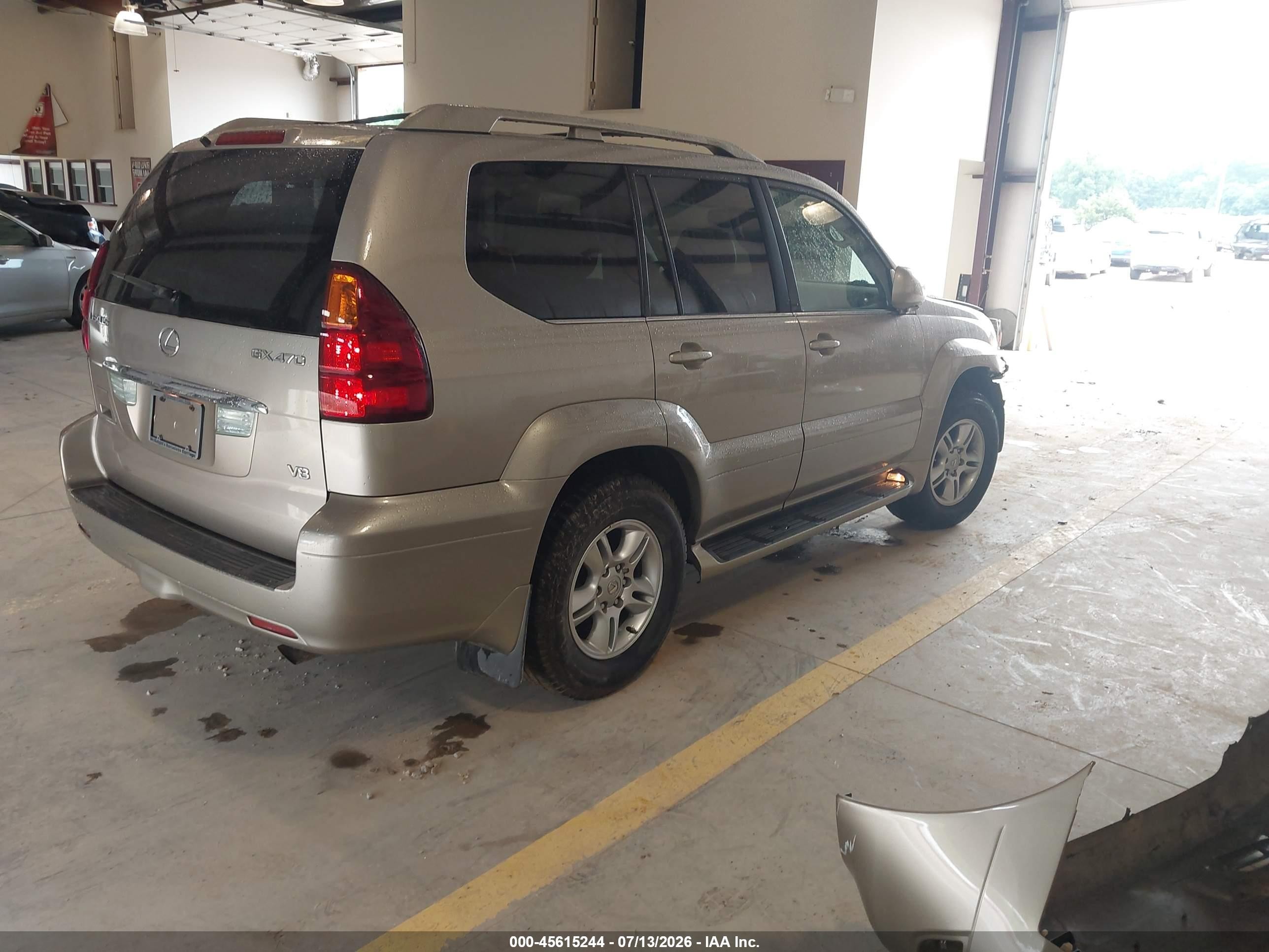 2005 Lexus Gx 470   Gold vin: JTJBT20X650070065