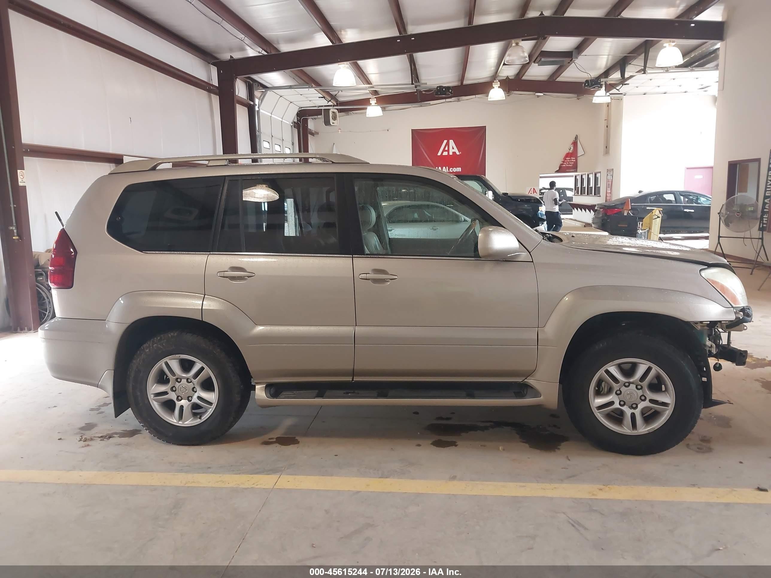 2005 Lexus Gx 470   Gold vin: JTJBT20X650070065