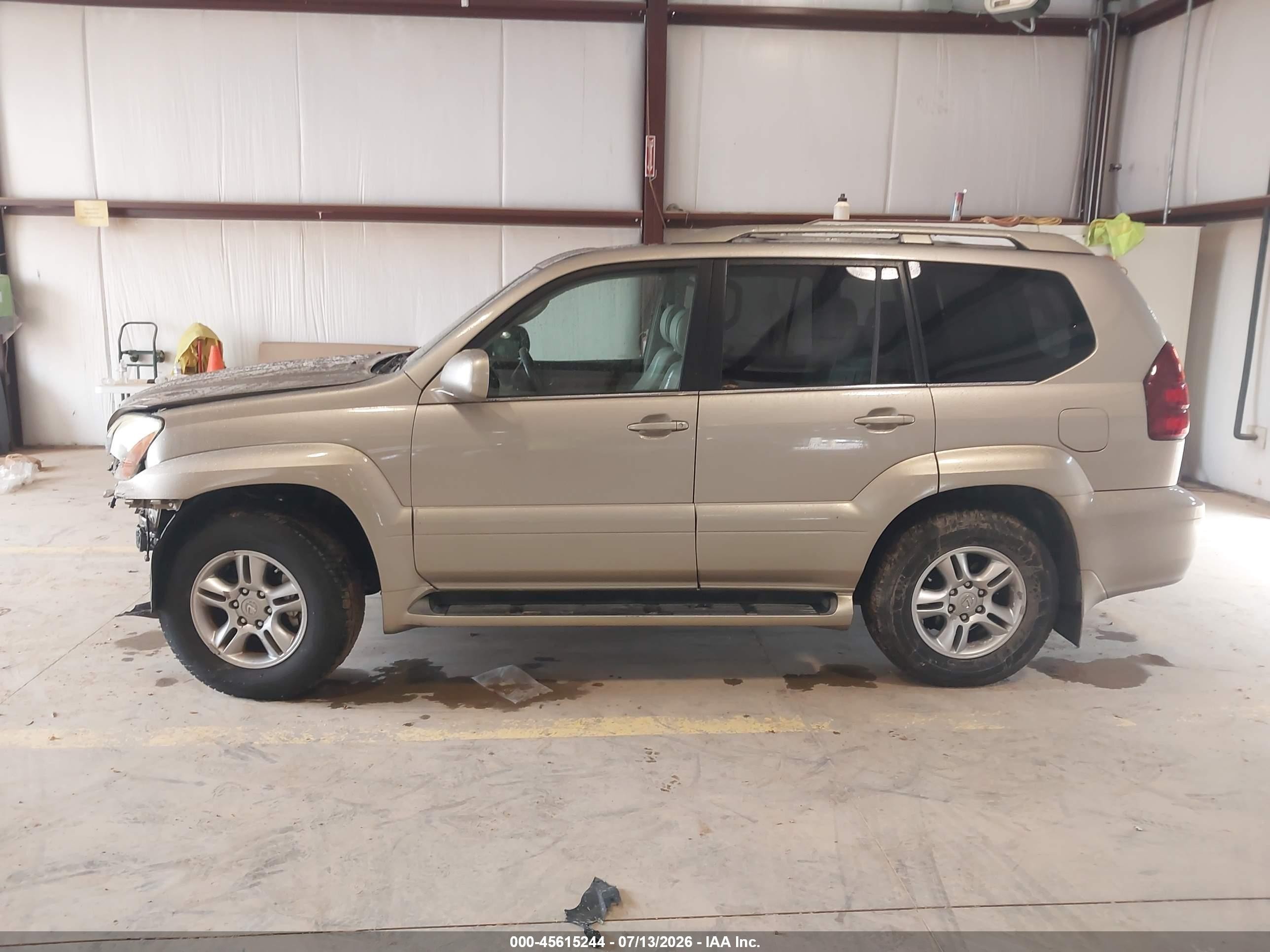 2005 Lexus Gx 470   Gold vin: JTJBT20X650070065