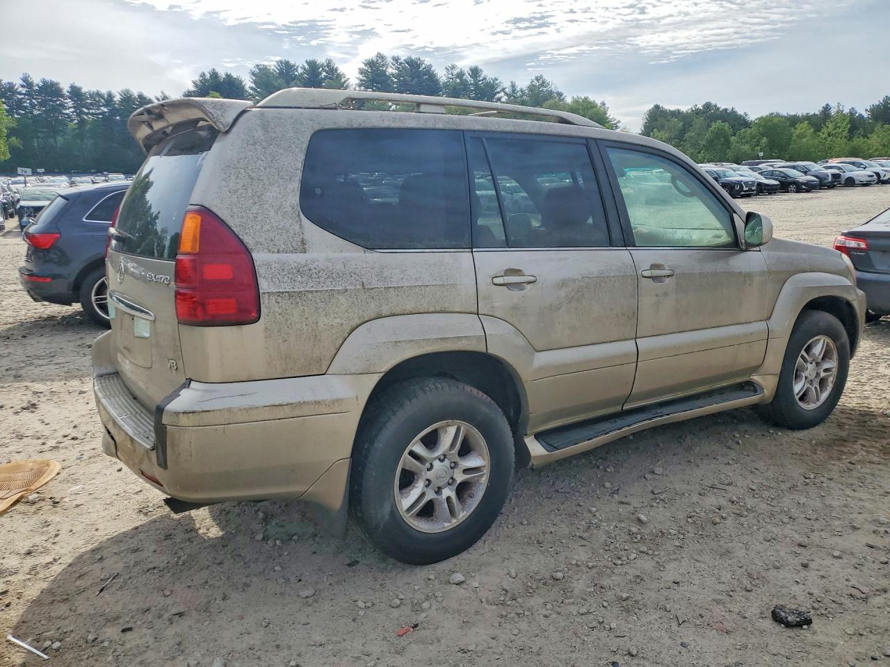 2005 Lexus Gx 470 Beige vin: JTJBT20X650072186