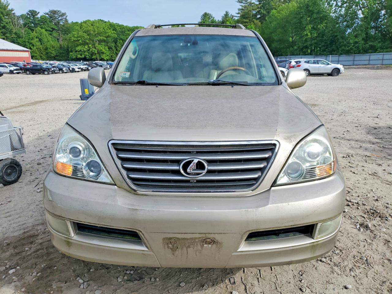 2005 Lexus Gx 470 Beige vin: JTJBT20X650072186