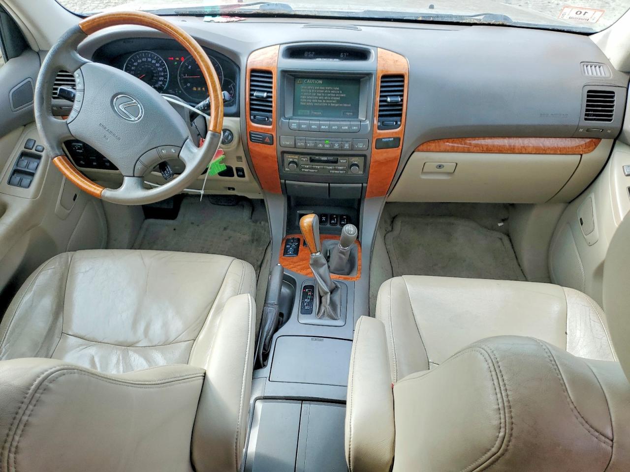 2005 Lexus Gx 470 Beige vin: JTJBT20X650072186