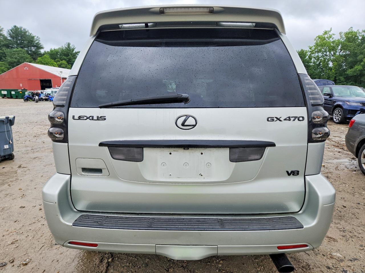 2005 Lexus Gx 470 Silver vin: JTJBT20X650072902