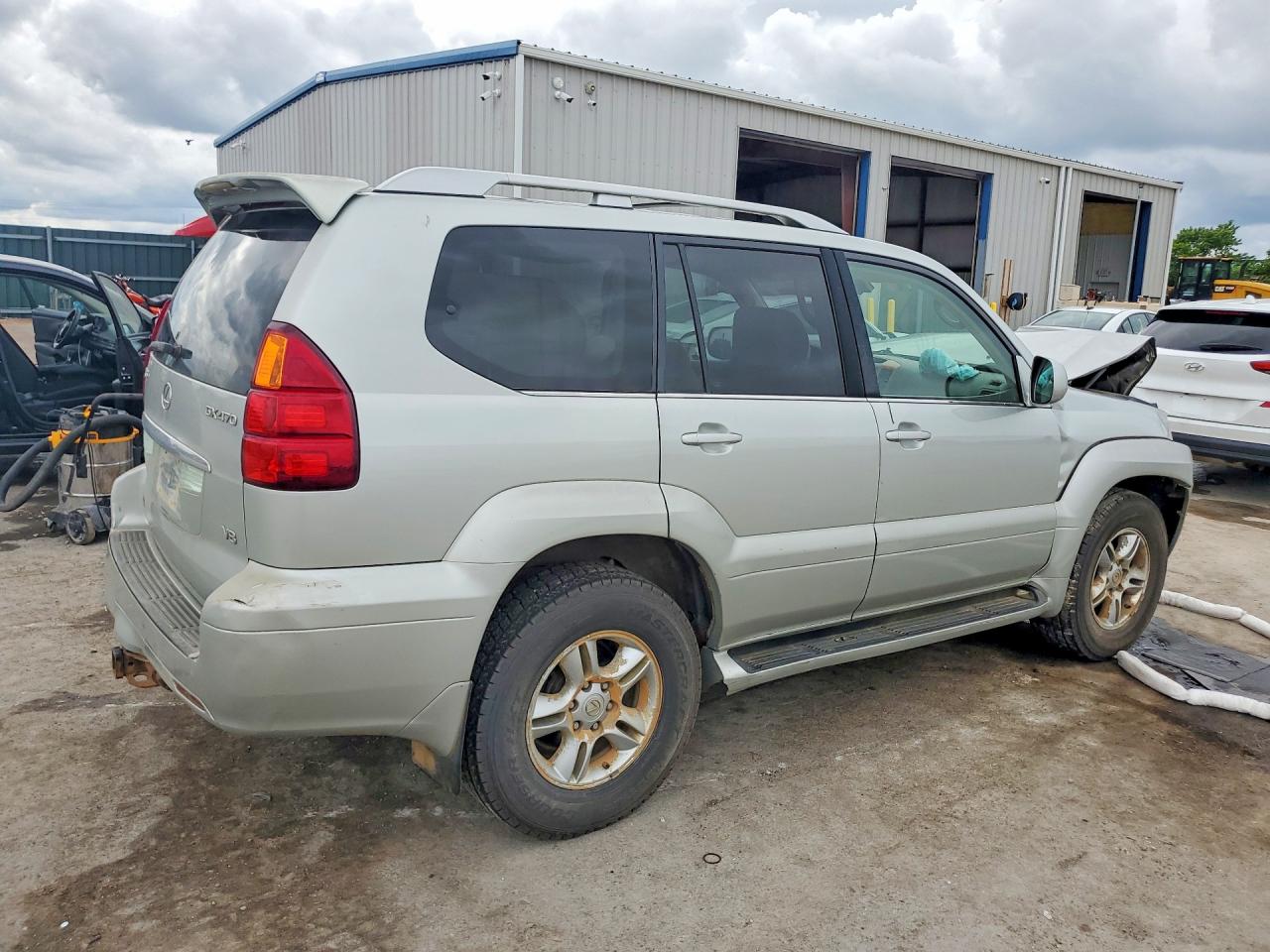 2005 Lexus Gx 470 Silver vin: JTJBT20X650081941