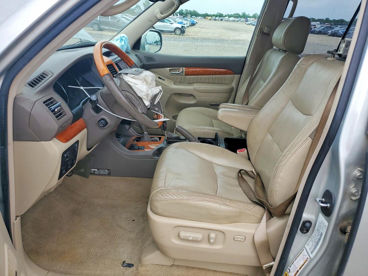2005 Lexus Gx 470 Silver vin: JTJBT20X650081941