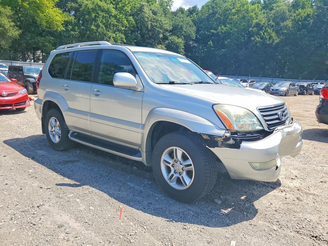 2005 Lexus Gx 470 Silver vin: JTJBT20X650084225