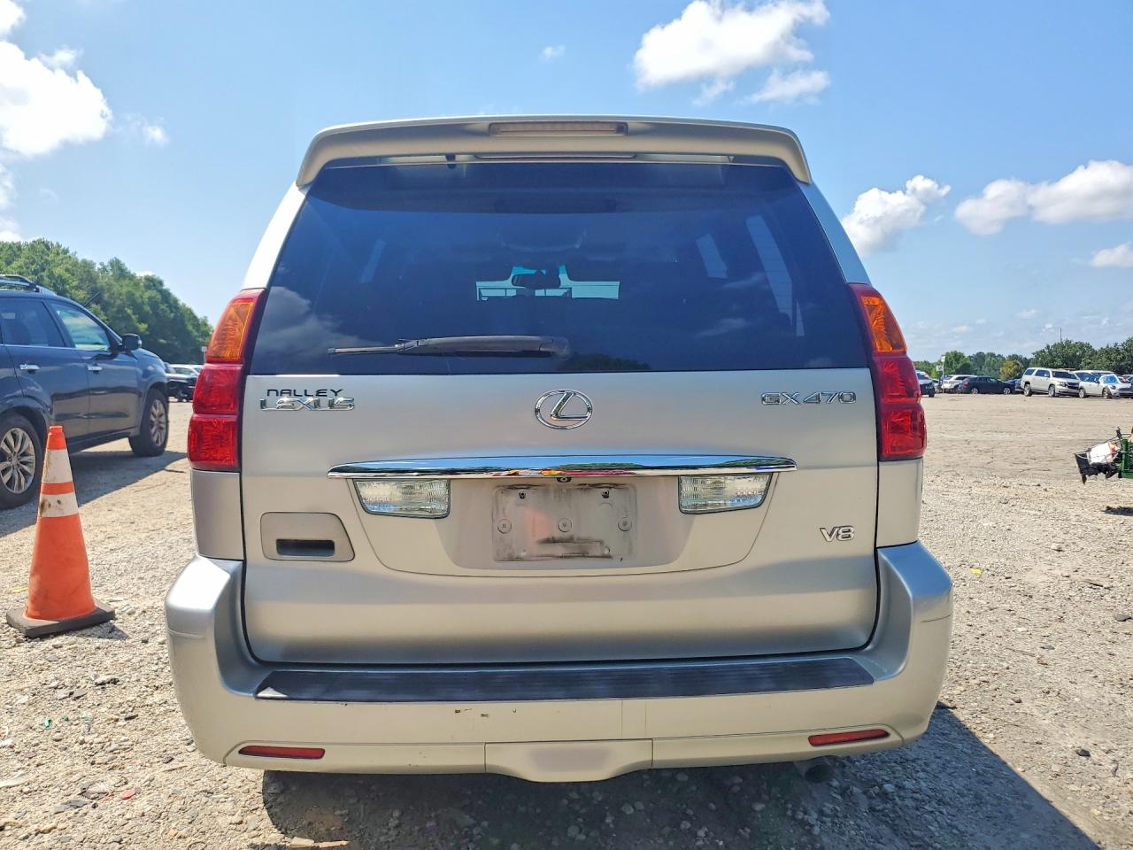 2005 Lexus Gx 470 Silver vin: JTJBT20X650084225