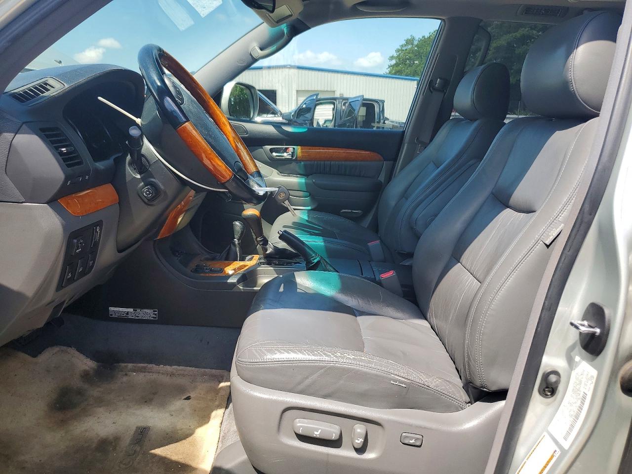 2005 Lexus Gx 470 Silver vin: JTJBT20X650084225