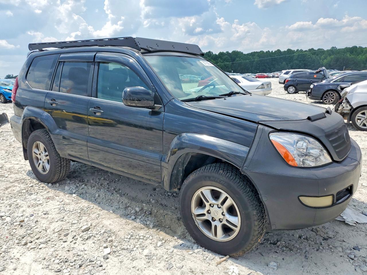 2005 Lexus Gx 470 Black vin: JTJBT20X650086170