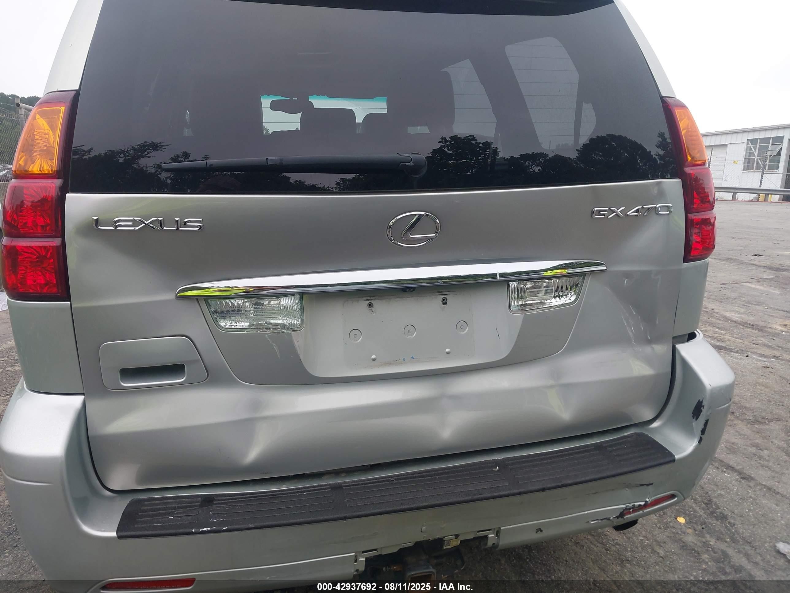 2005 Lexus Gx 470   Green vin: JTJBT20X650089702