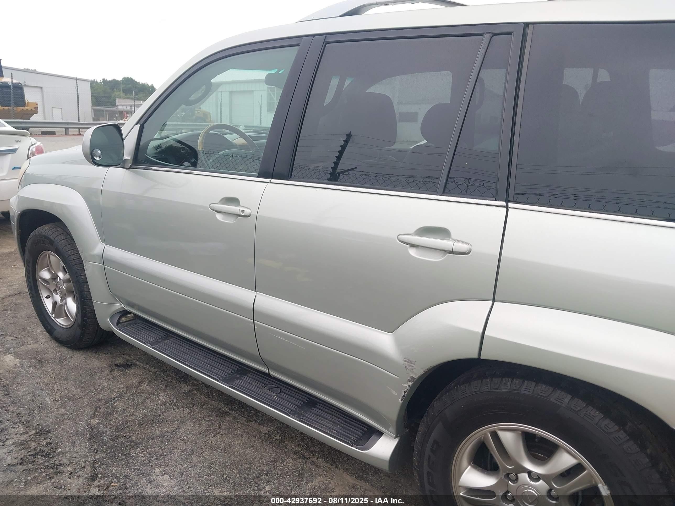2005 Lexus Gx 470   Green vin: JTJBT20X650089702