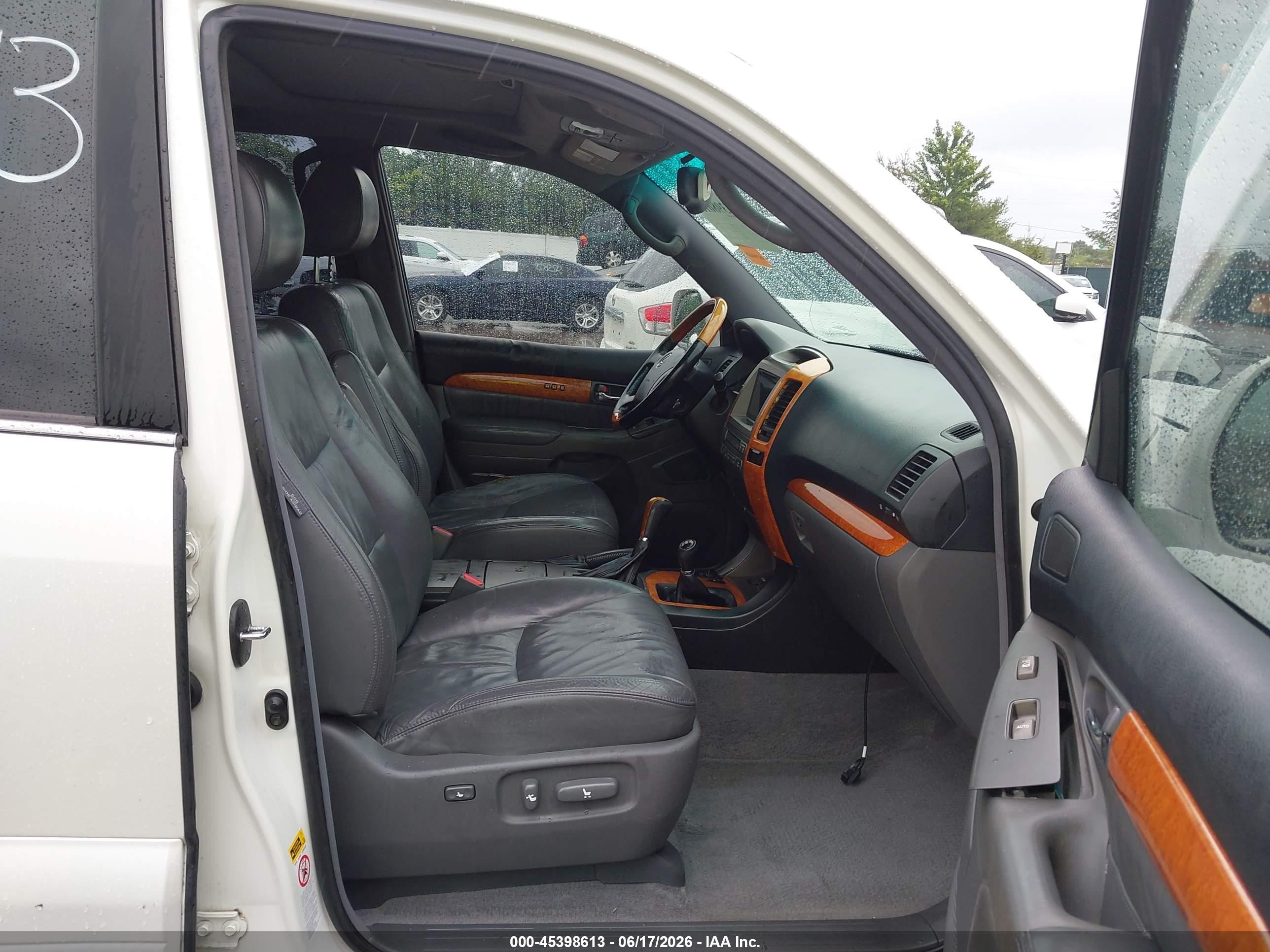 2006 Lexus Gx 470   White vin: JTJBT20X660104152