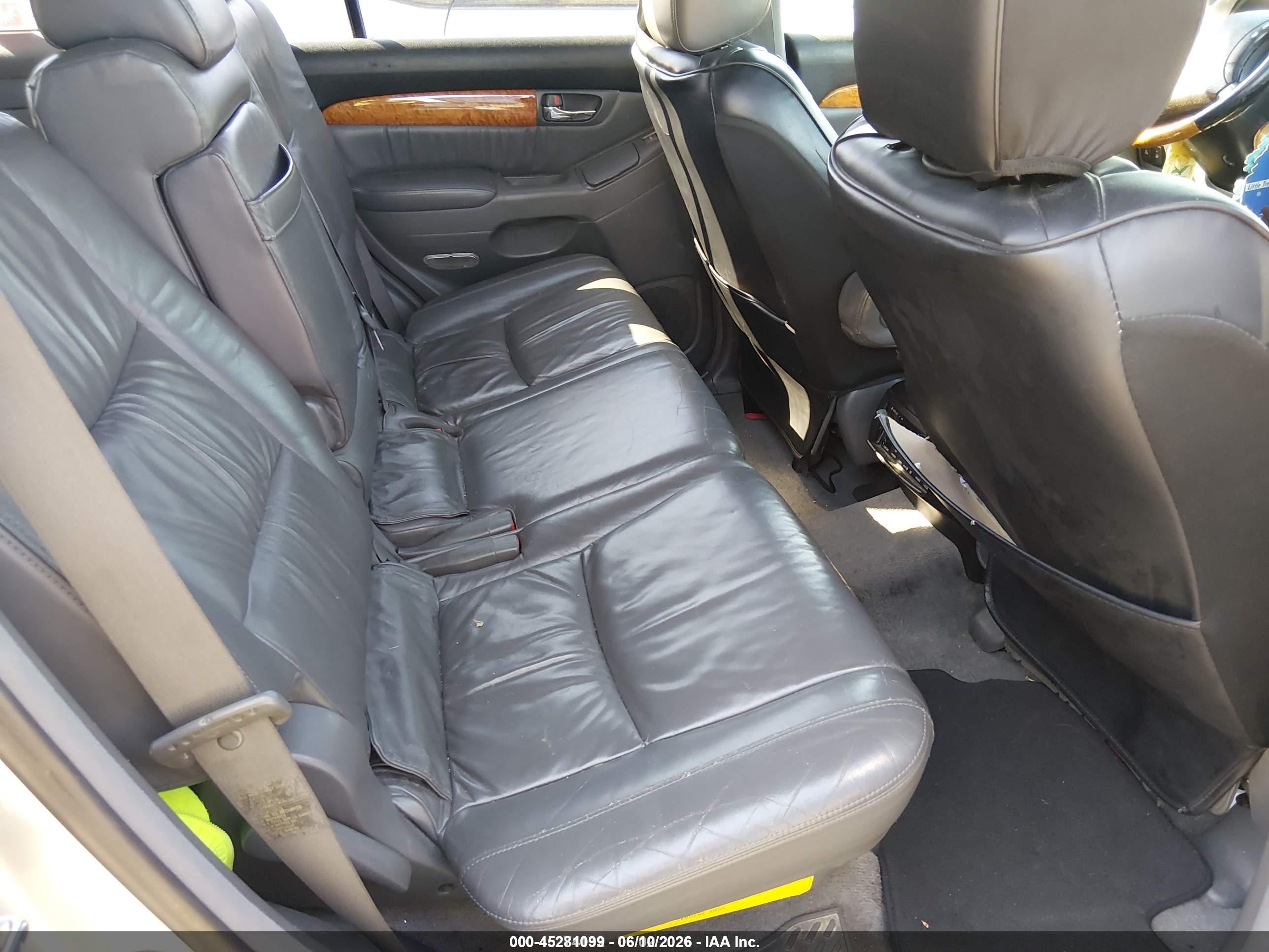 2006 Lexus Gx 470   Silver vin: JTJBT20X660114549