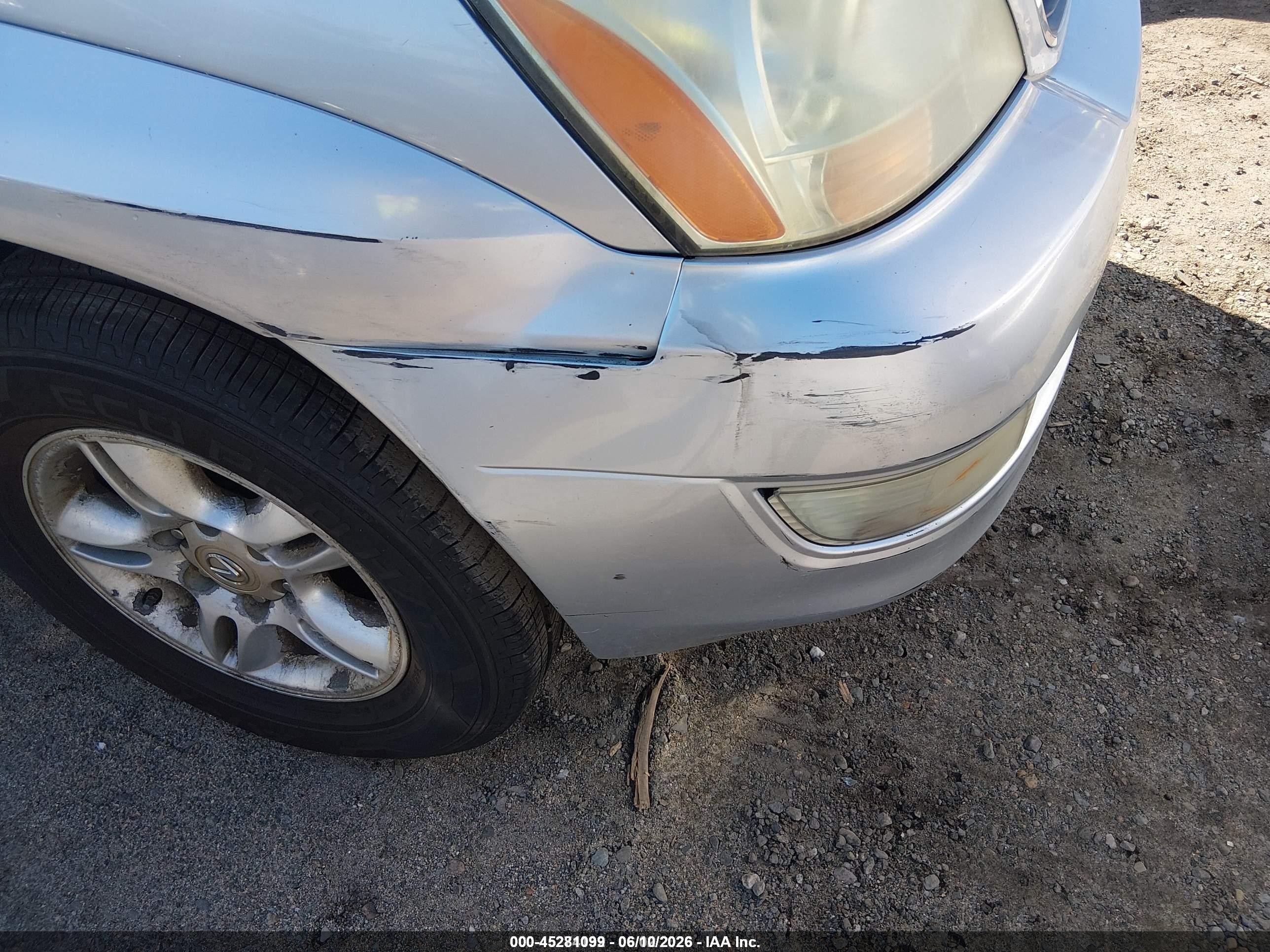 2006 Lexus Gx 470   Silver vin: JTJBT20X660114549