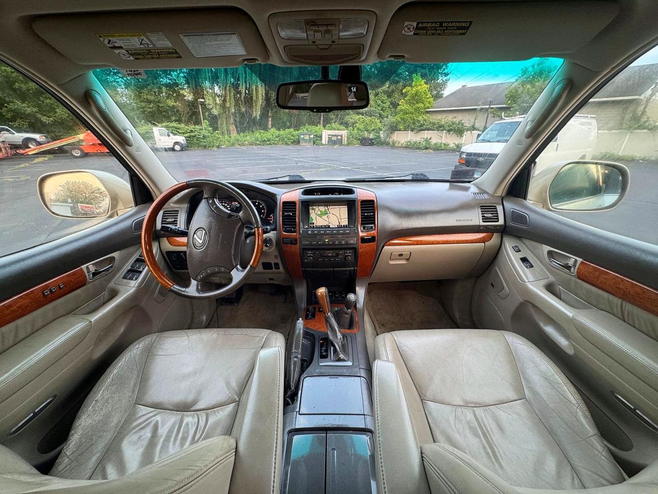 2007 Lexus Gx 470 Tan vin: JTJBT20X670138707
