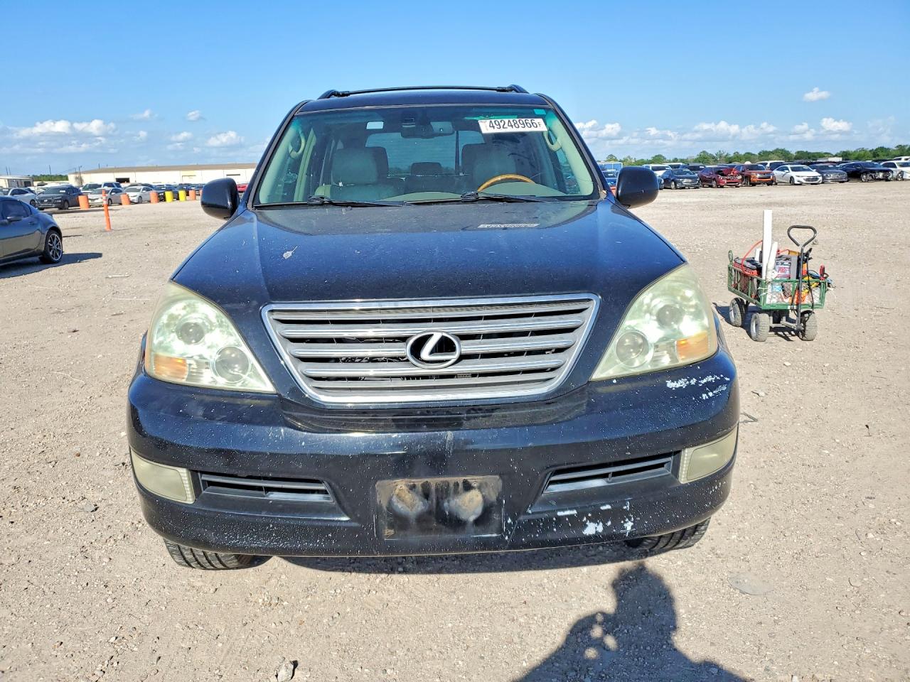 2007 Lexus Gx 470 Black vin: JTJBT20X670143101