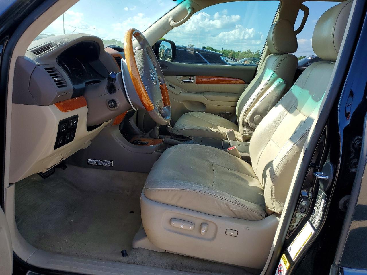 2007 Lexus Gx 470 Black vin: JTJBT20X670143101