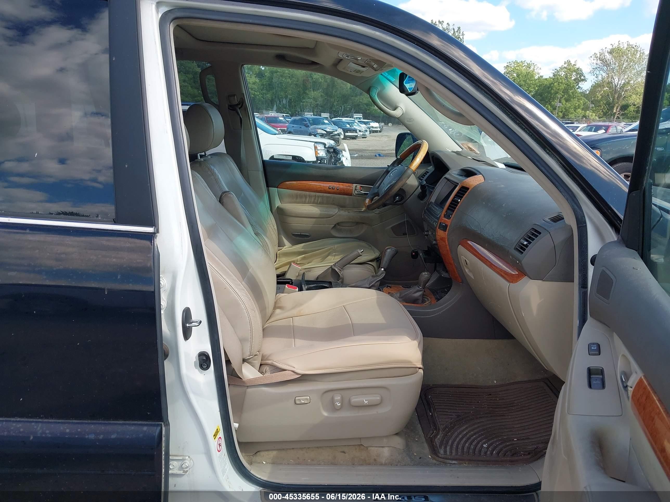 2007 Lexus Gx 470   Black vin: JTJBT20X670144605