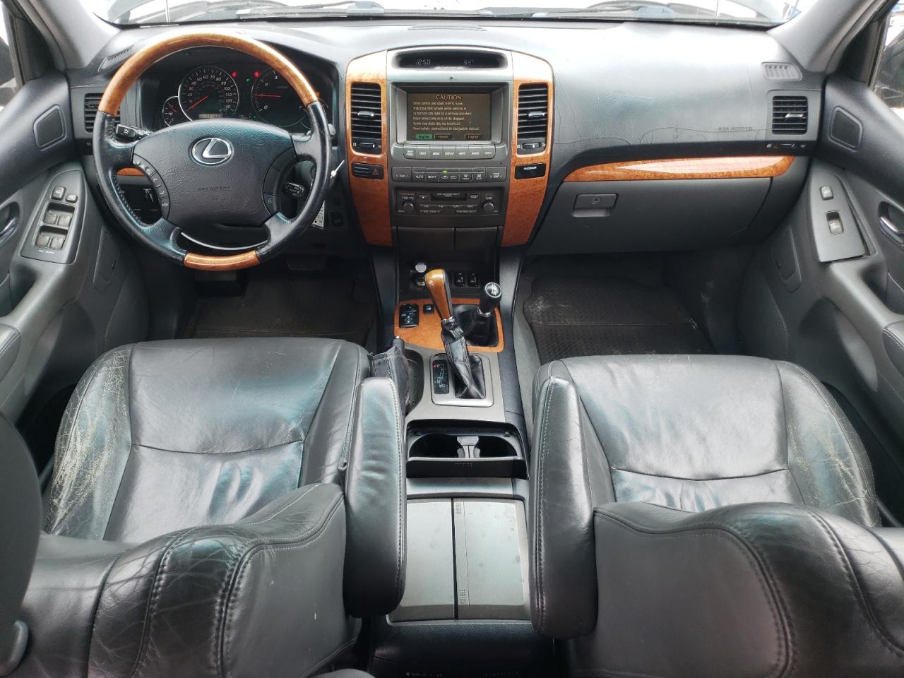 2003 Lexus Gx 470 Black vin: JTJBT20X730004332