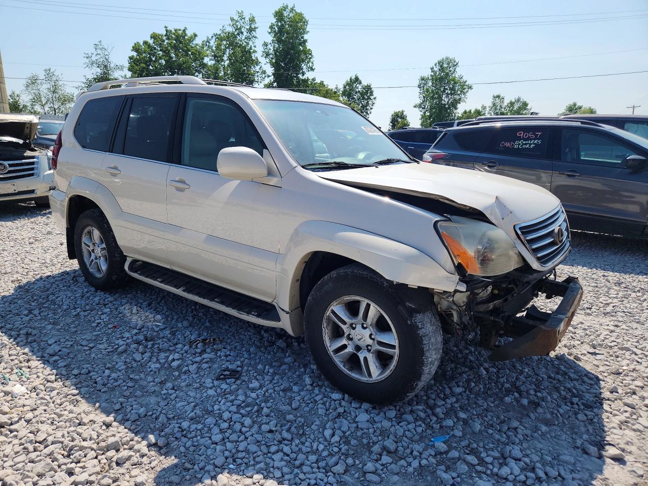 2003 Lexus Gx 470 Белый vin: JTJBT20X730004573