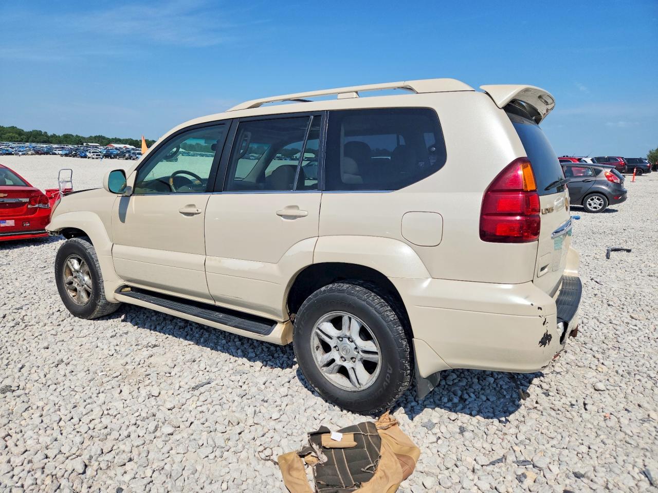 2003 Lexus Gx 470 Белый vin: JTJBT20X730004573