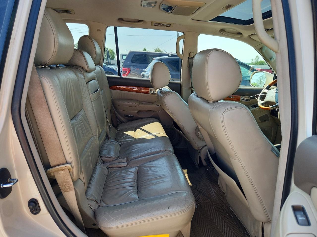 2003 Lexus Gx 470 Белый vin: JTJBT20X730004573