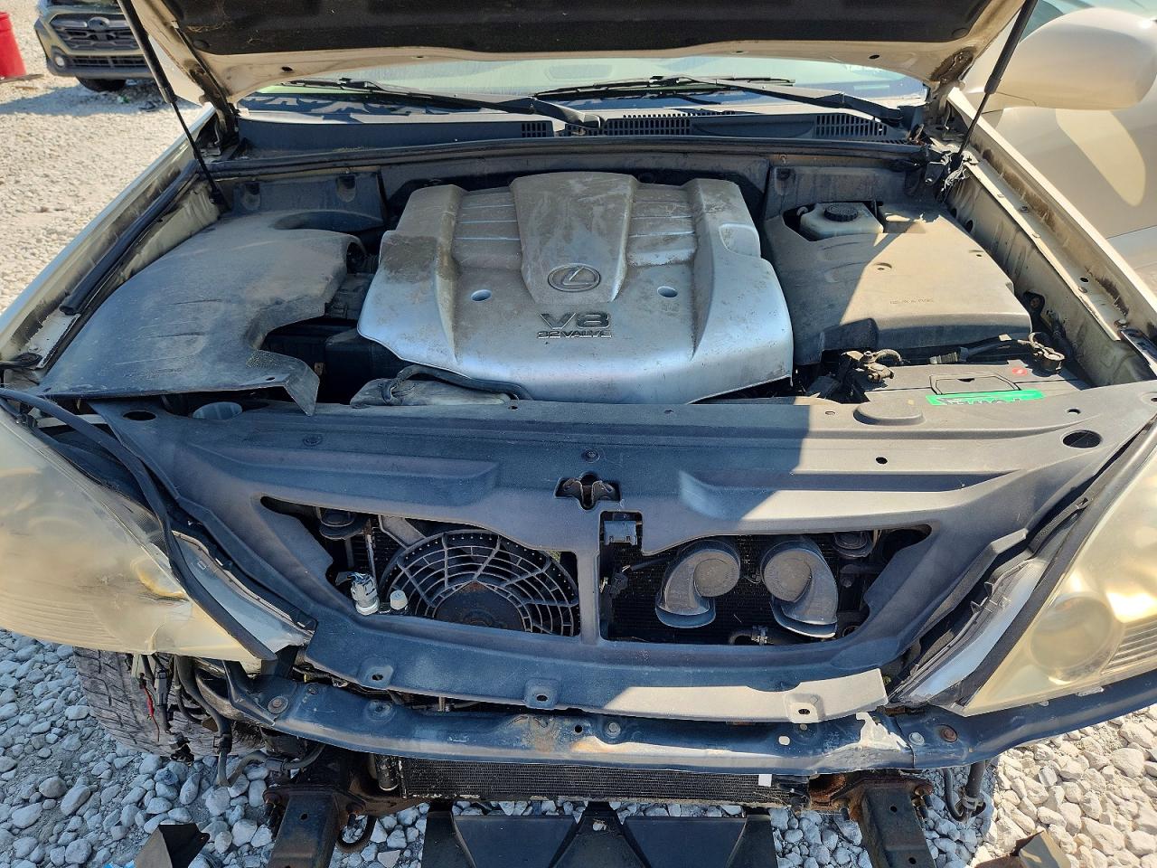 2003 Lexus Gx 470 Белый vin: JTJBT20X730004573