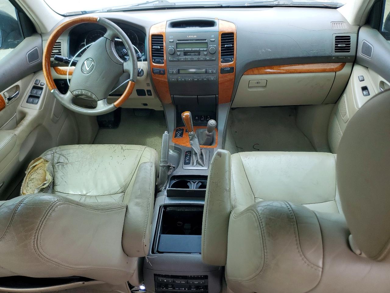 2003 Lexus Gx 470 Black vin: JTJBT20X730004847