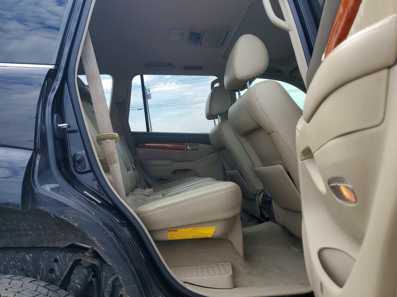 2003 Lexus Gx 470 Black vin: JTJBT20X730004847