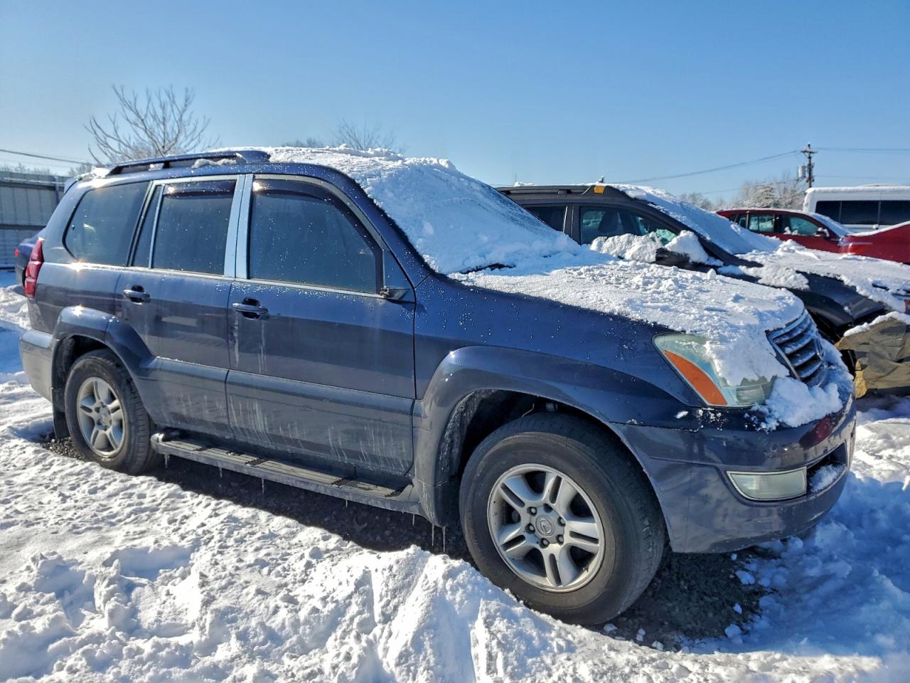 2003 Lexus Gx 470 Black vin: JTJBT20X730020627