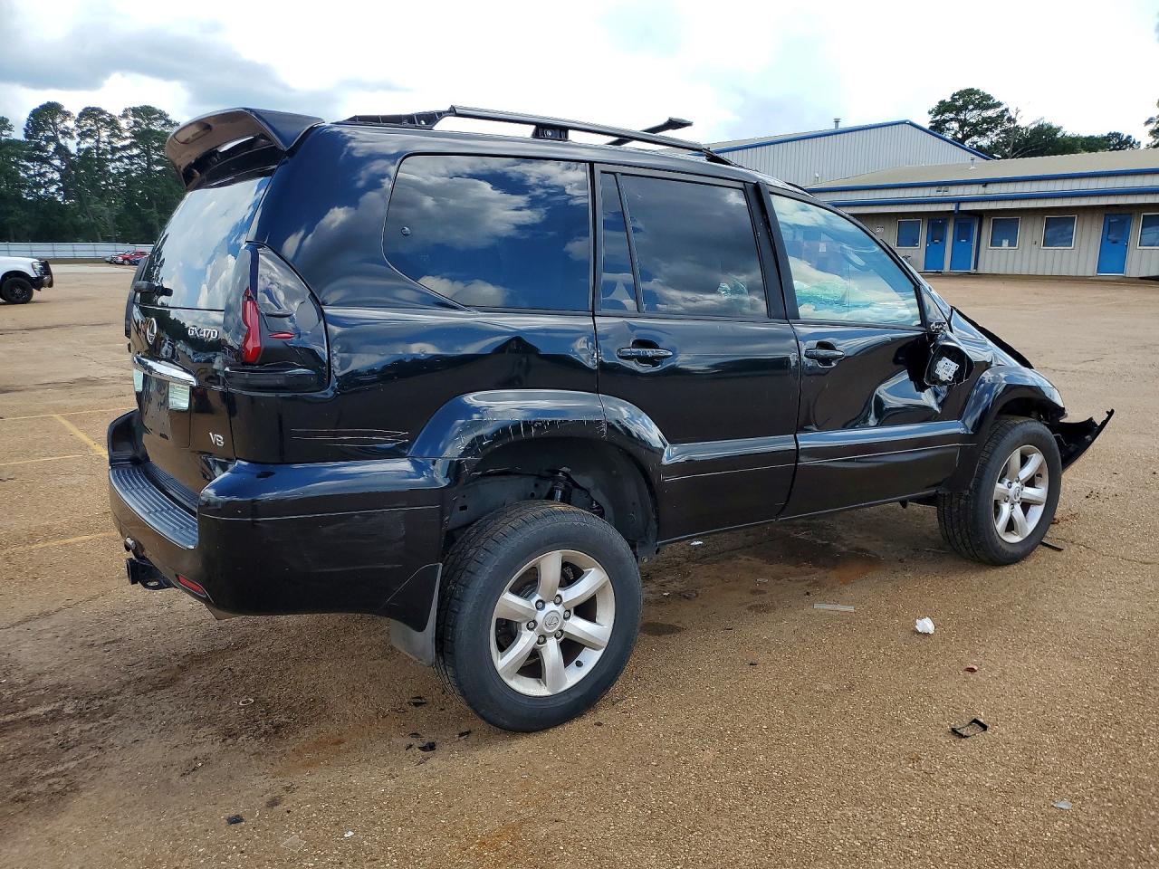 2004 Lexus Gx 470 Black vin: JTJBT20X740026543
