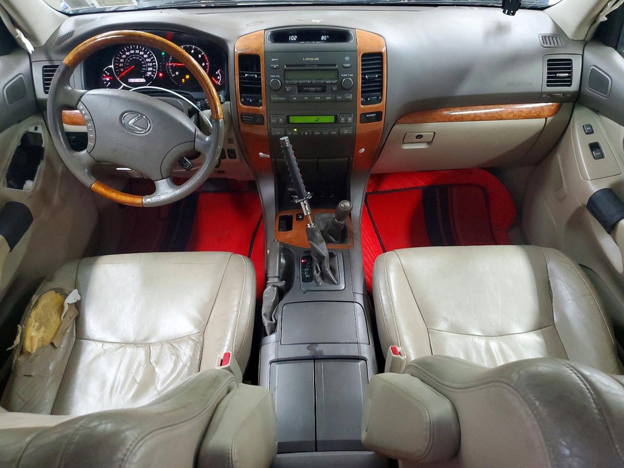 2004 Lexus Gx 470 Blue vin: JTJBT20X740032598