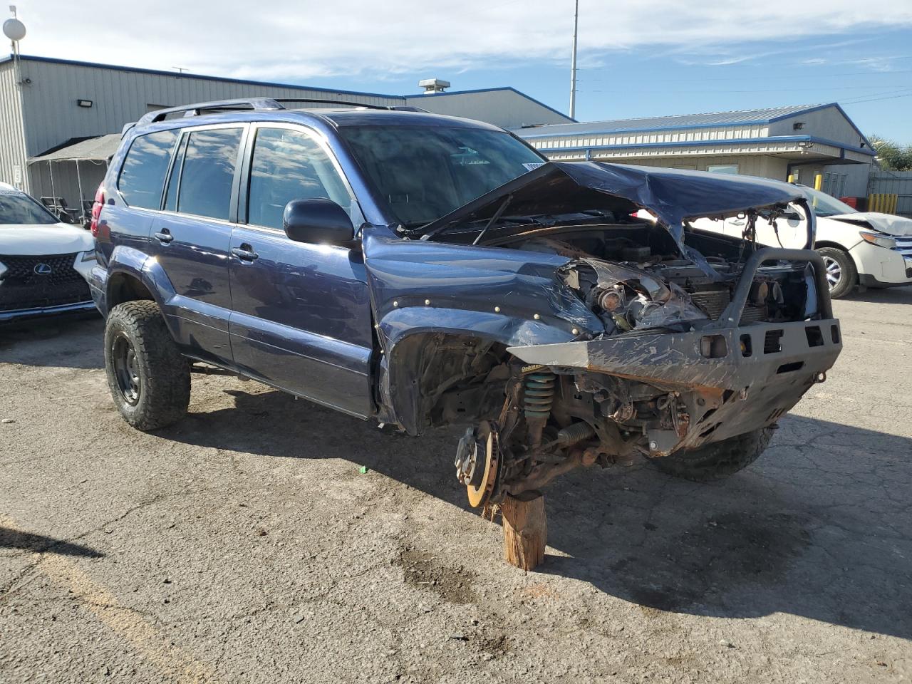 2004 Lexus Gx 470 Blue vin: JTJBT20X740035534