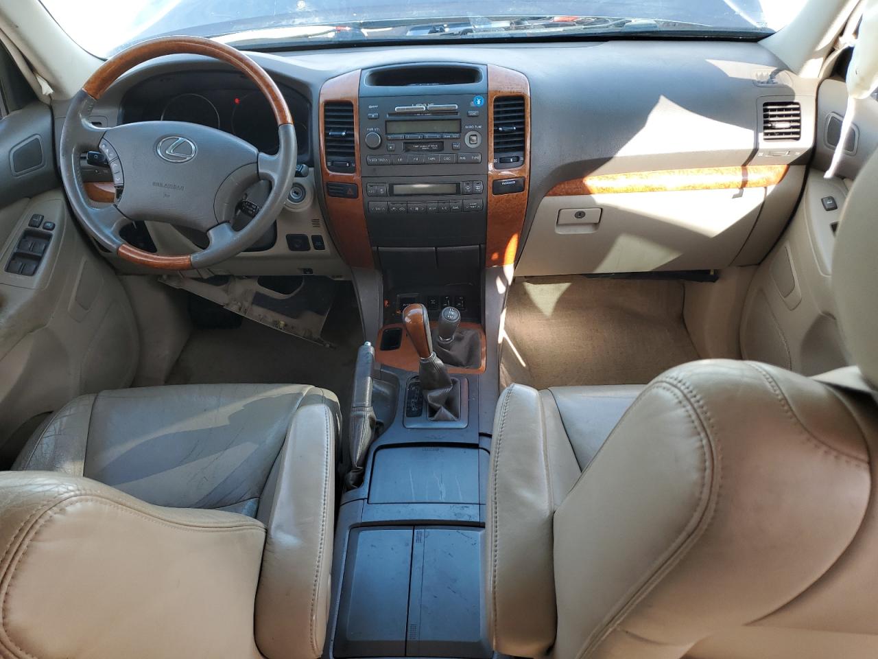2004 Lexus Gx 470 Blue vin: JTJBT20X740035534
