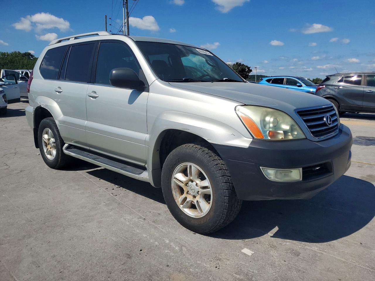 2004 Lexus Gx 470 Silver vin: JTJBT20X740043665
