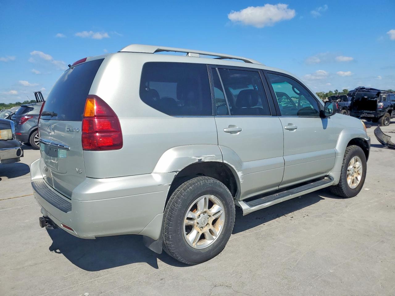 2004 Lexus Gx 470 Silver vin: JTJBT20X740043665
