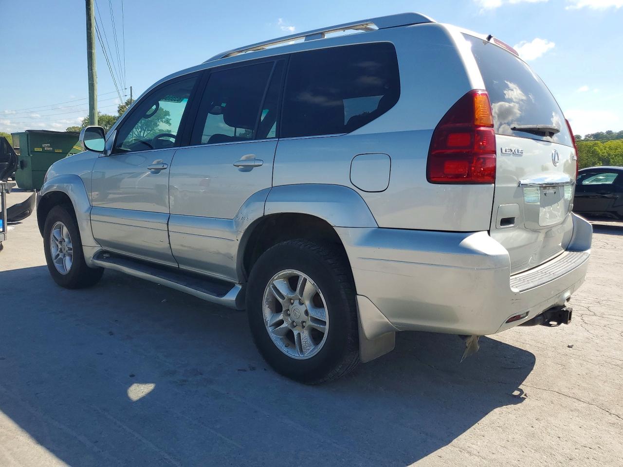 2004 Lexus Gx 470 Silver vin: JTJBT20X740043665