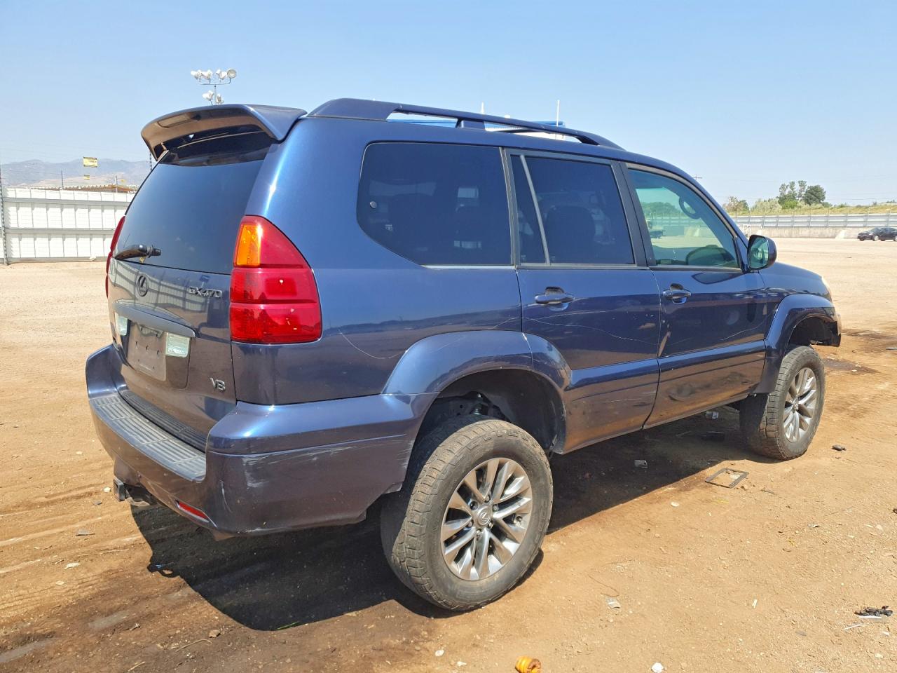 2004 Lexus Gx 470 Blue vin: JTJBT20X740051930