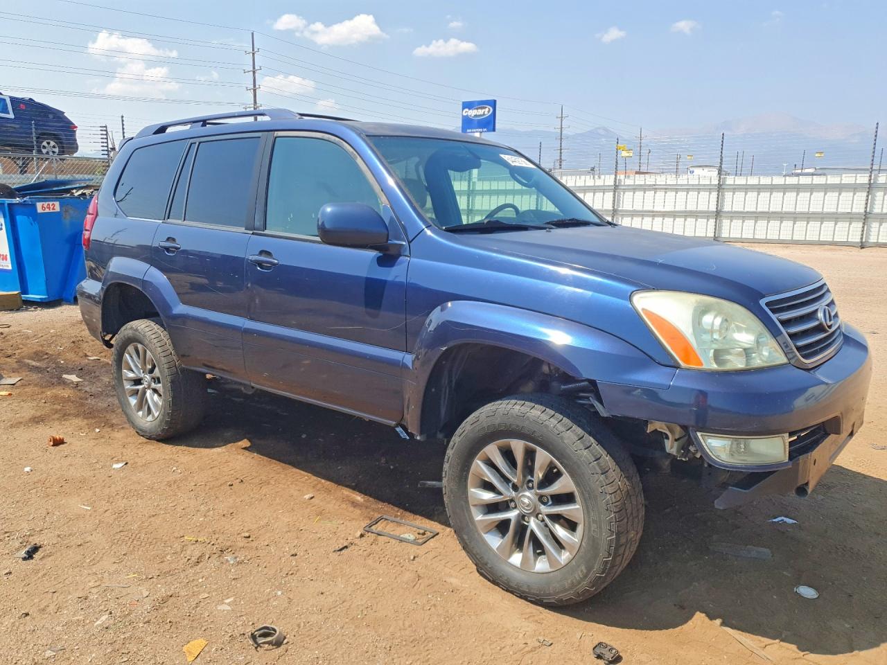 2004 Lexus Gx 470 Blue vin: JTJBT20X740051930
