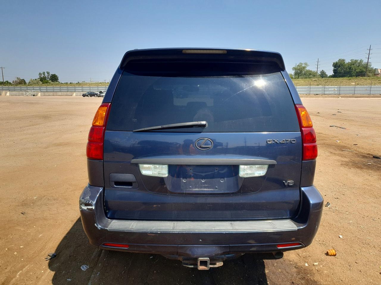 2004 Lexus Gx 470 Blue vin: JTJBT20X740051930