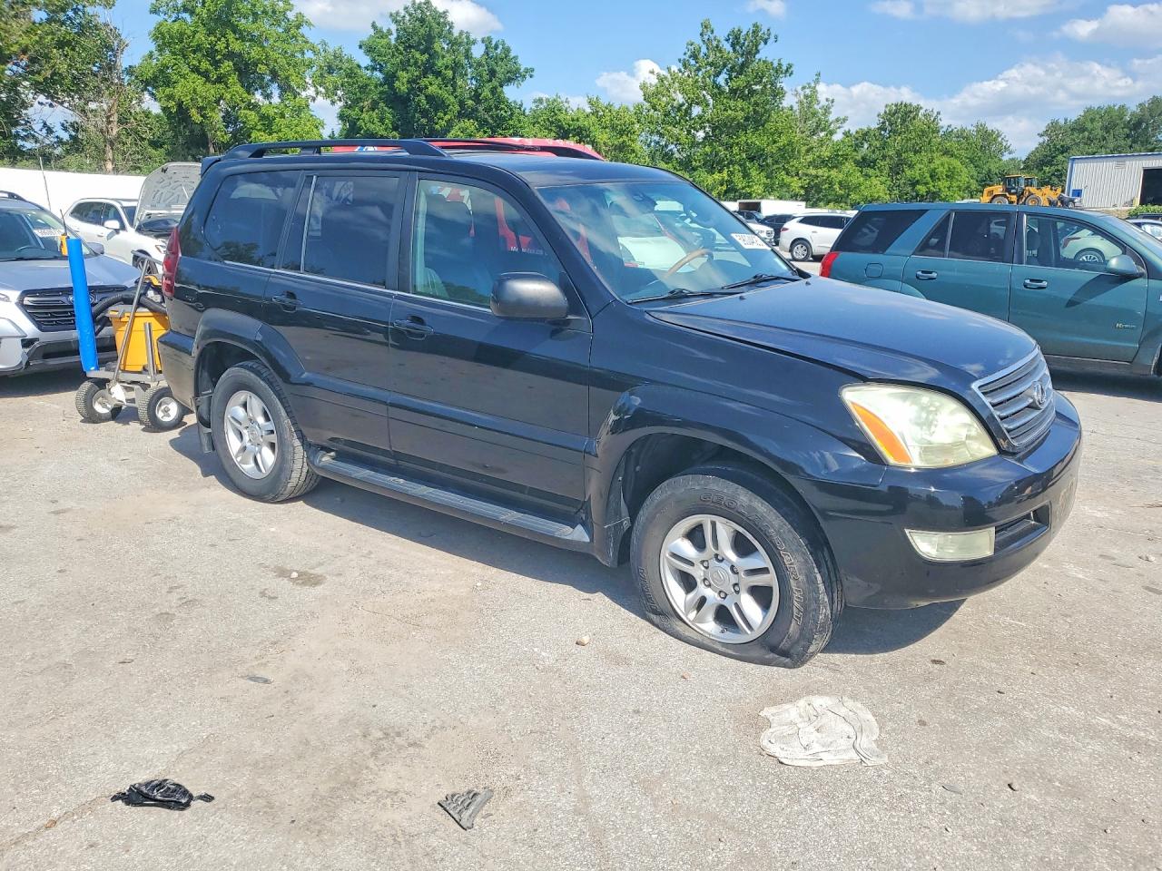 2004 Lexus Gx 470 Blue vin: JTJBT20X740058876