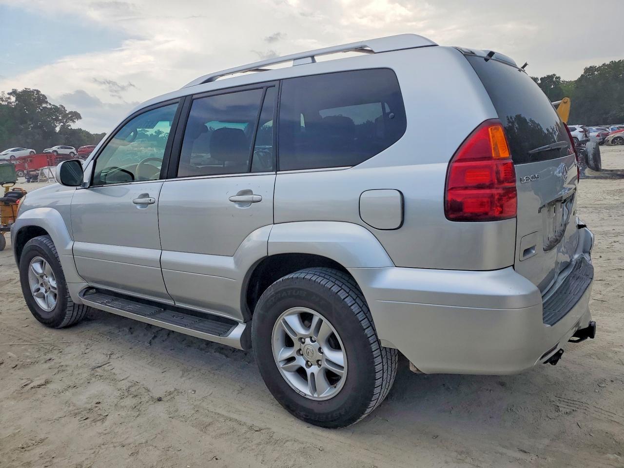 2006 Lexus Gx 470 Silver vin: JTJBT20X760107884