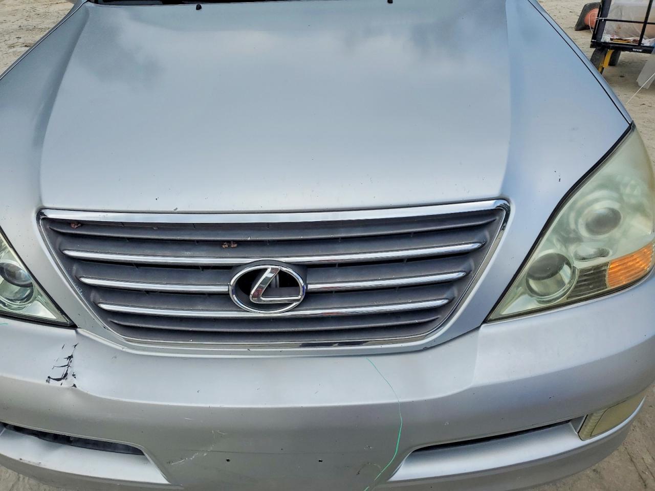 2006 Lexus Gx 470 Silver vin: JTJBT20X760107884