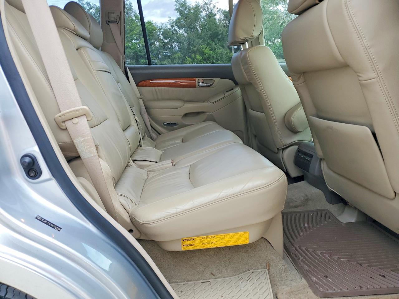 2006 Lexus Gx 470 Silver vin: JTJBT20X760107884
