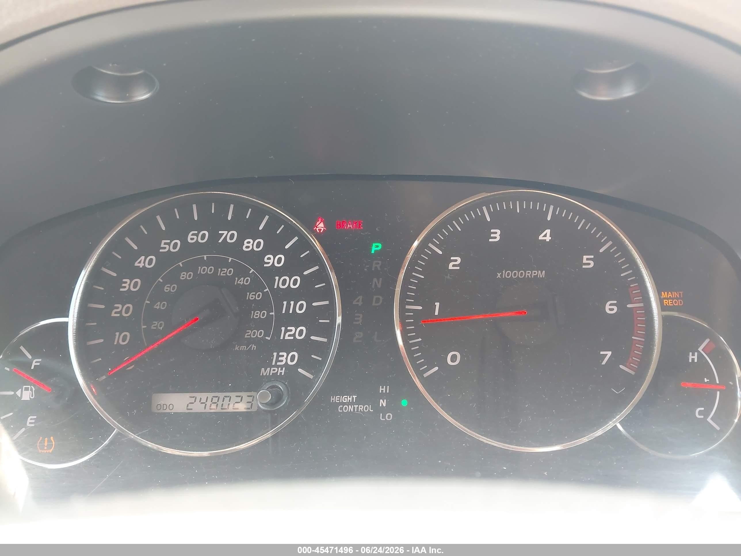 2006 Lexus Gx 470   White vin: JTJBT20X760109800