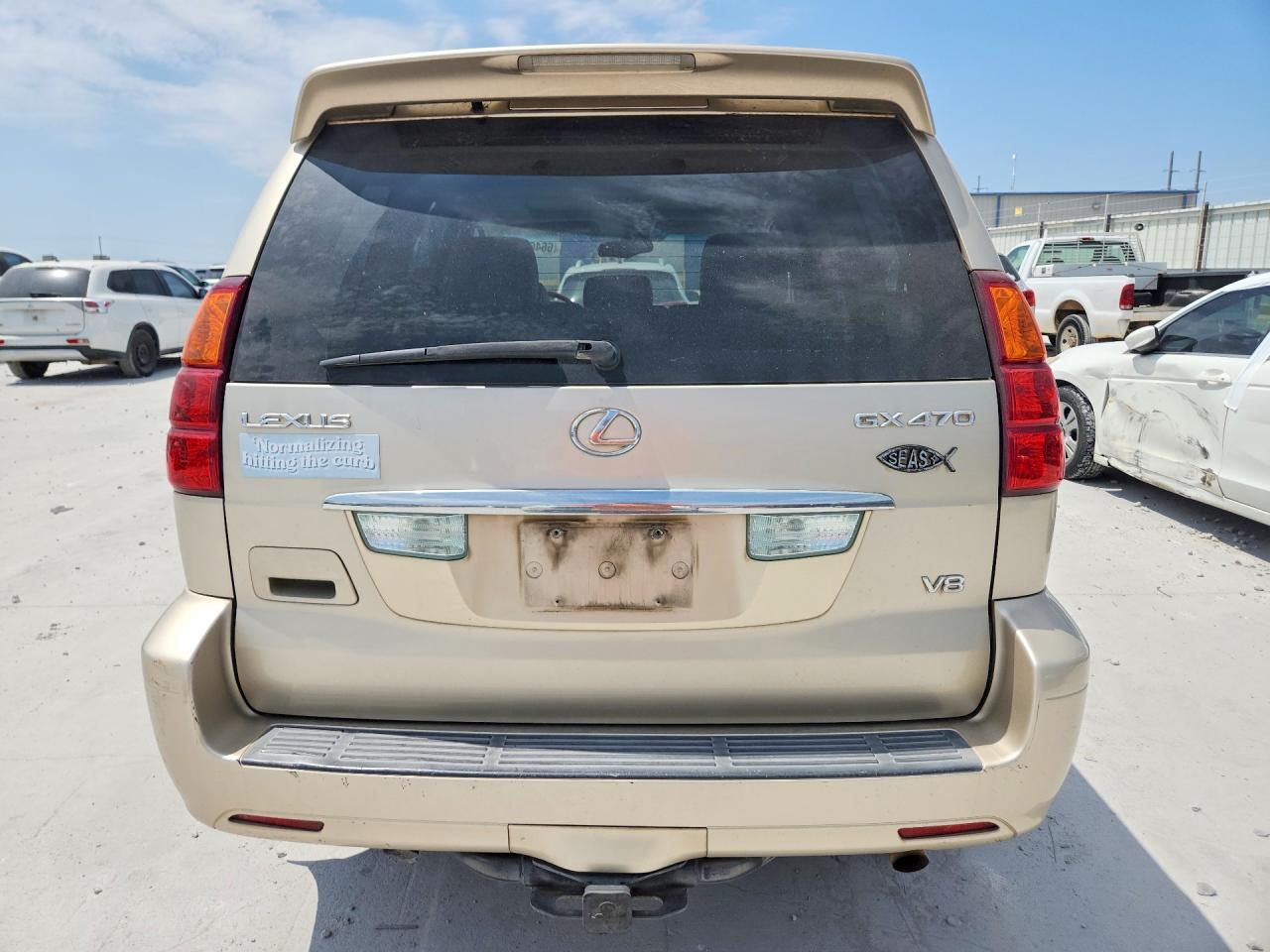 2006 Lexus Gx 470 Beige vin: JTJBT20X760111191