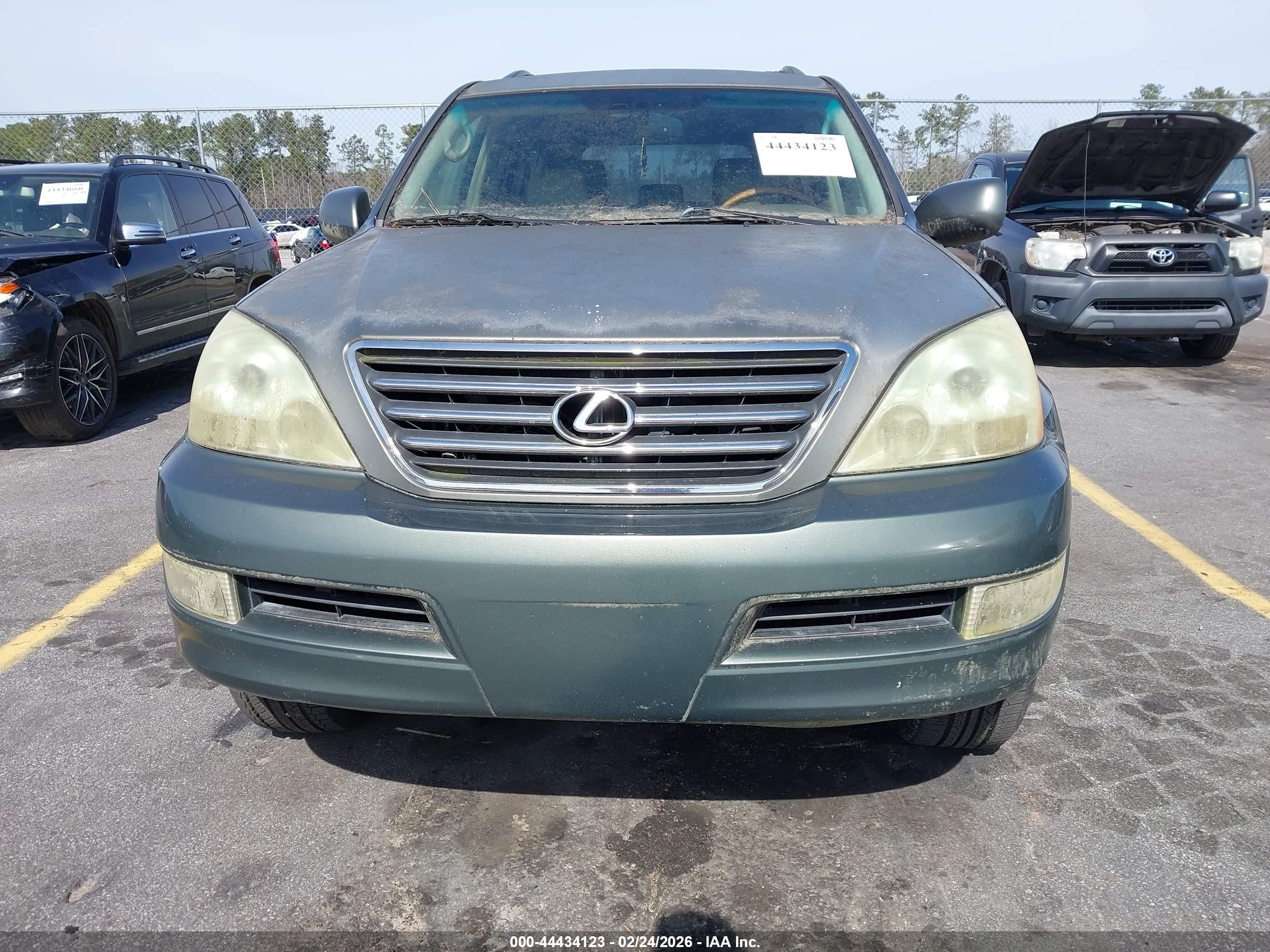 2007 Lexus Gx 470   Green vin: JTJBT20X770127098