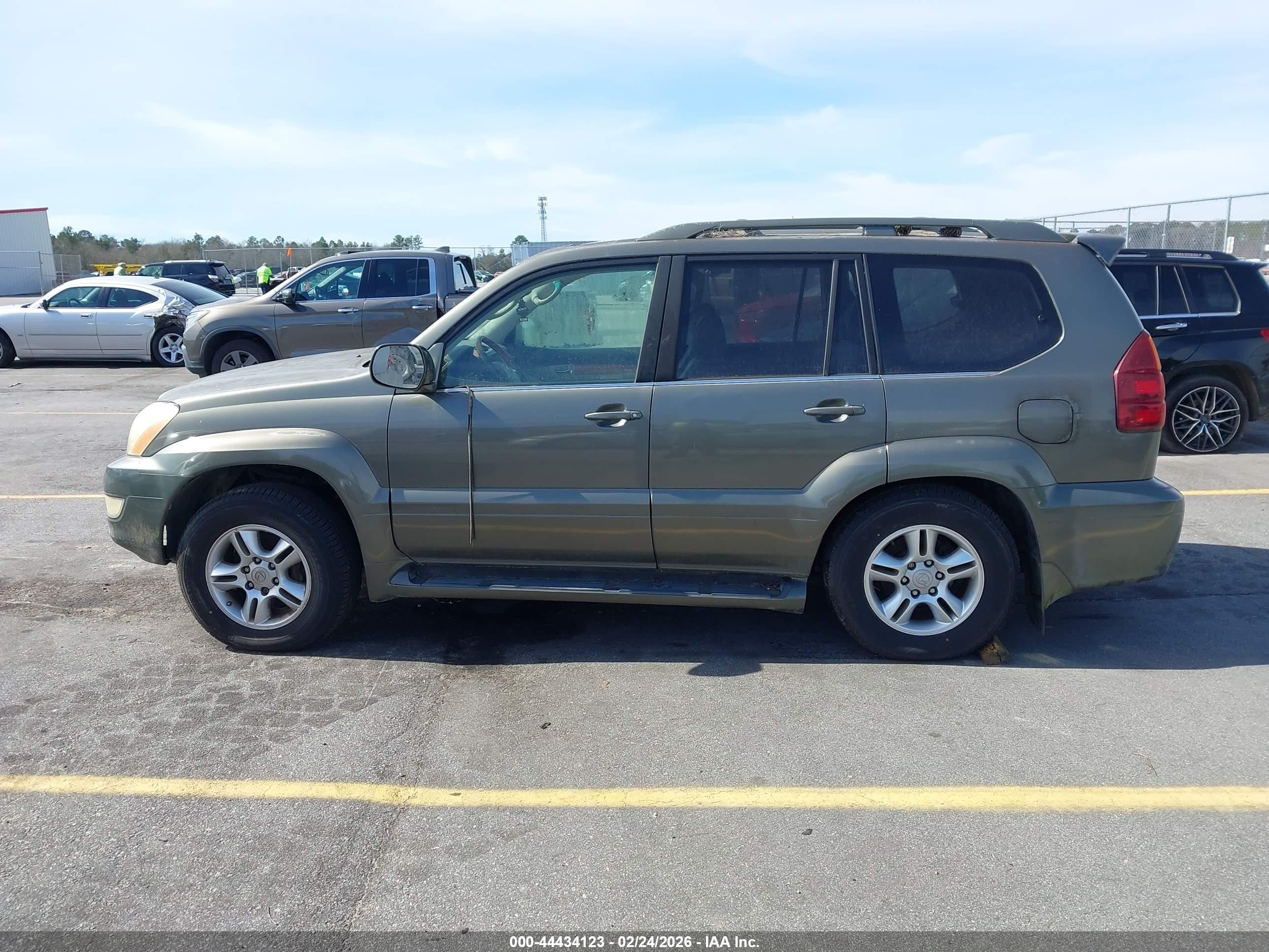 2007 Lexus Gx 470   Green vin: JTJBT20X770127098