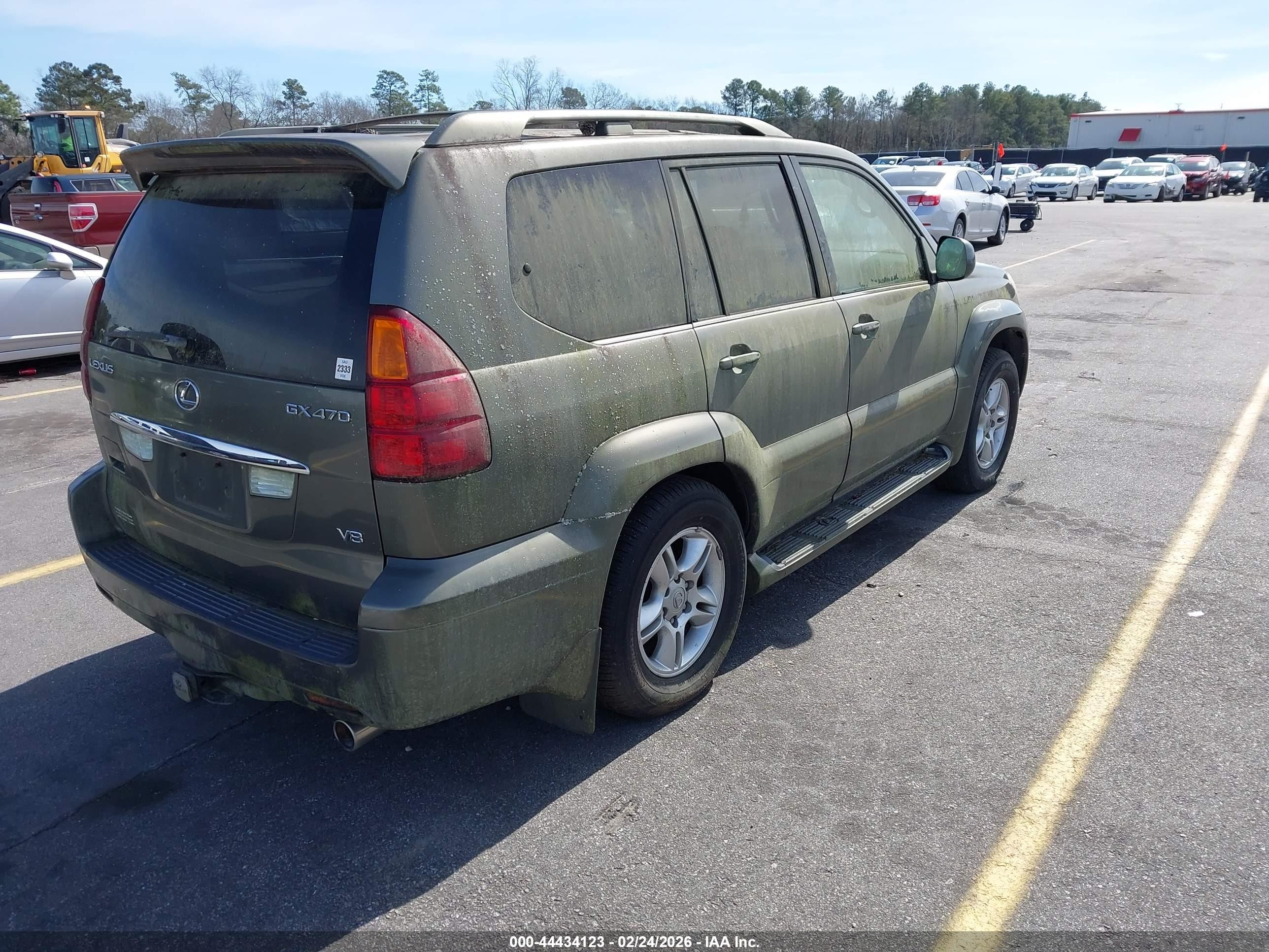 2007 Lexus Gx 470   Green vin: JTJBT20X770127098