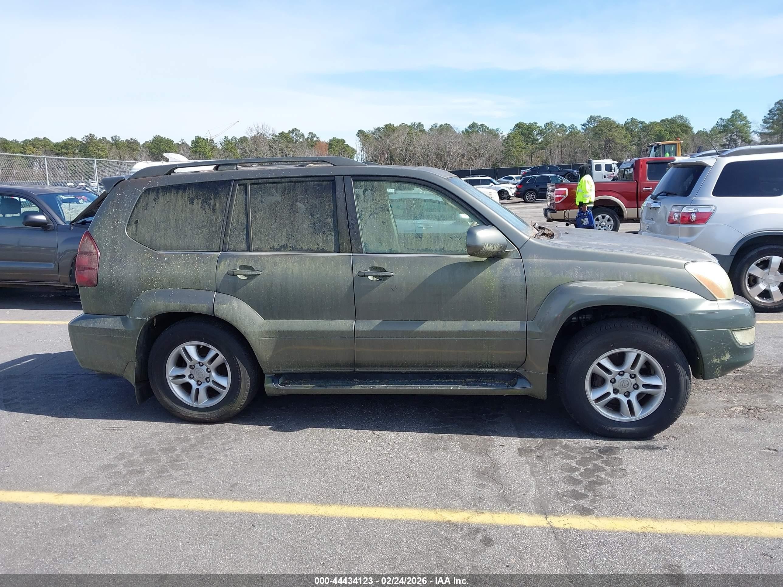 2007 Lexus Gx 470   Green vin: JTJBT20X770127098